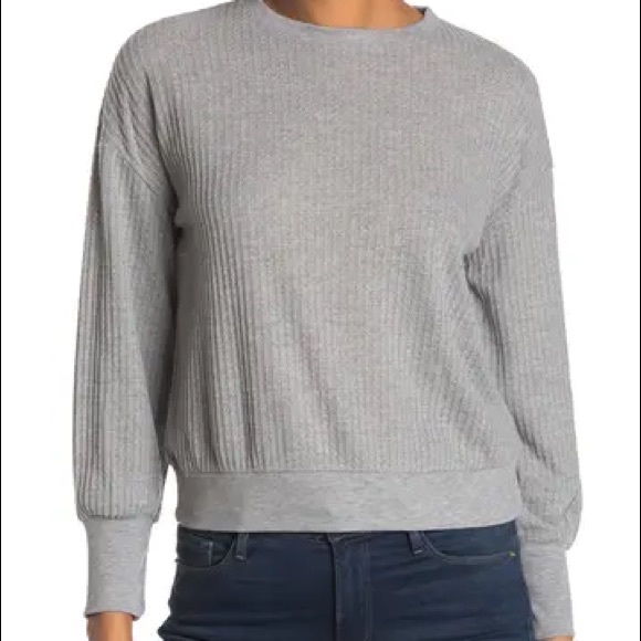 For The Republic Tops - For the Republic Crew Neck Knit Top Size Large
